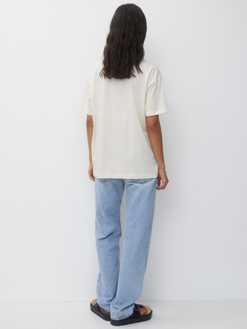 Pull&Bear T-Shirt in Beige
