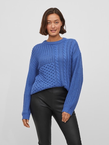 VILA Sweater 'Kana' in Blue: front