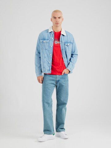 Maglietta 'S-AYLMER' di NAPAPIJRI in rosso