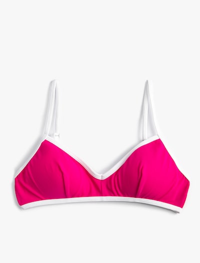 Koton Bikini Top in Pink / White, Item view
