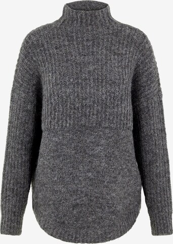 PIECES Sweater 'Kavala' in Grey: front
