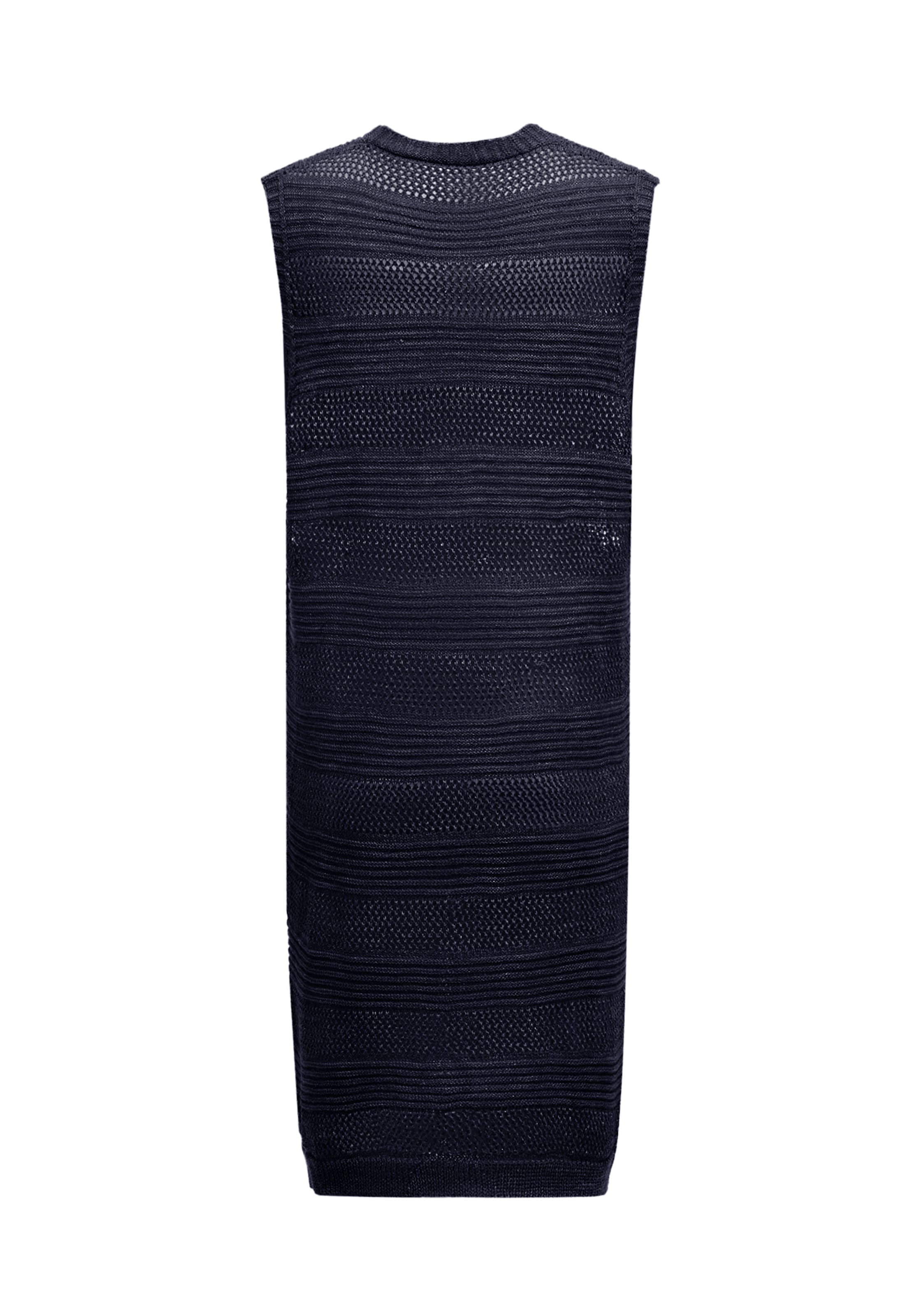 caissa Strickweste in Blau