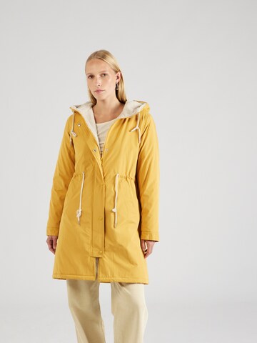 ABOUT YOU Between-season jacket 'Freya' in Yellow: front