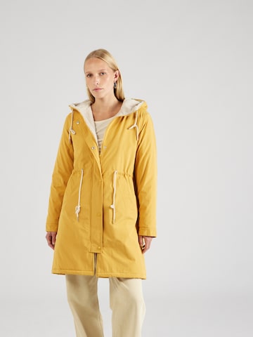 ABOUT YOU Between-Season Jacket 'Freya' in Yellow: front