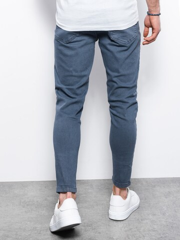 Coupe slim Jean 'P1058' Ombre en bleu