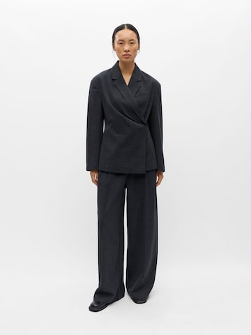 OBJECT Wide leg Trousers in Black