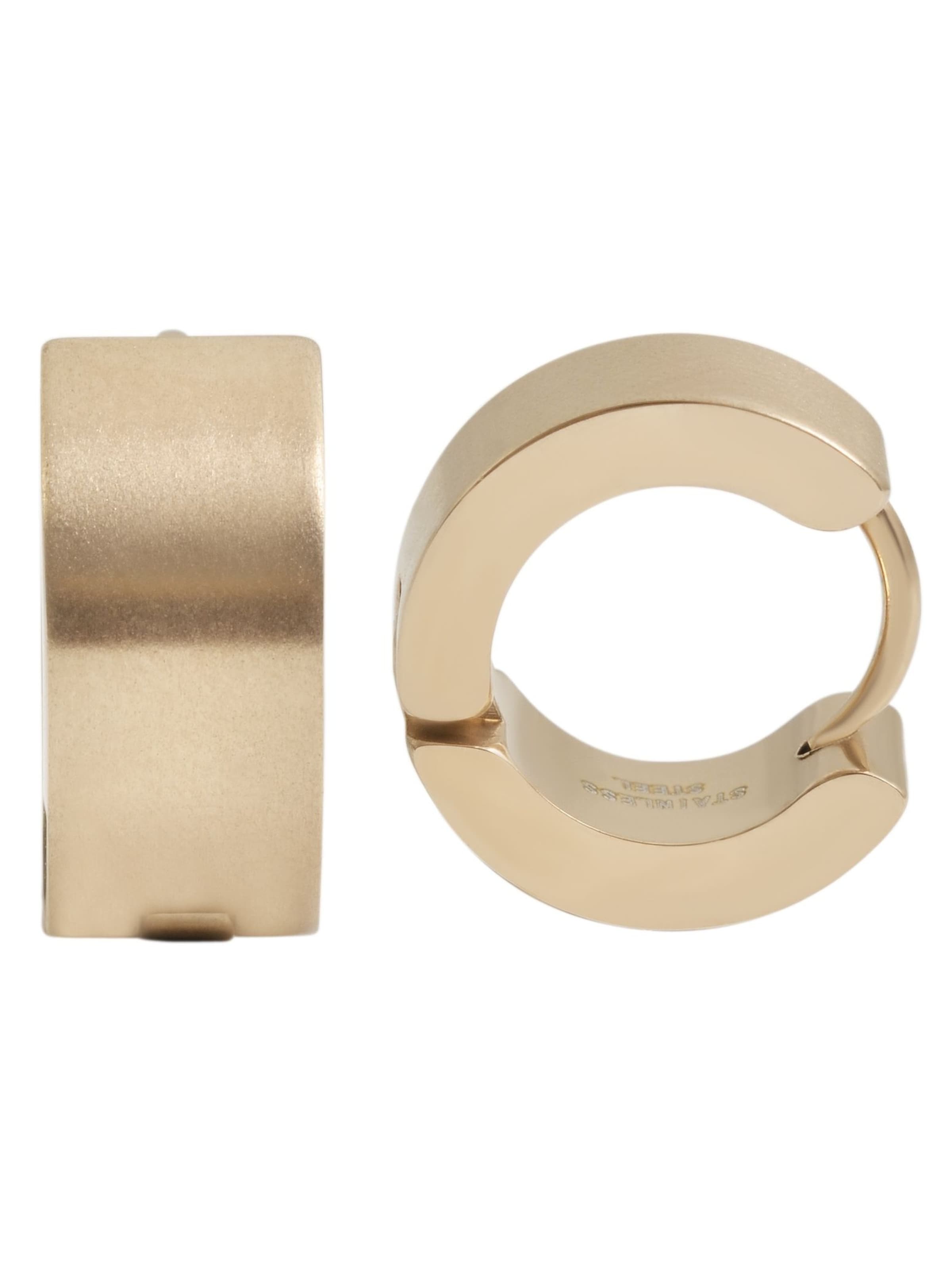 Akzent Earrings 'Matti, langlebig' in Gold: front