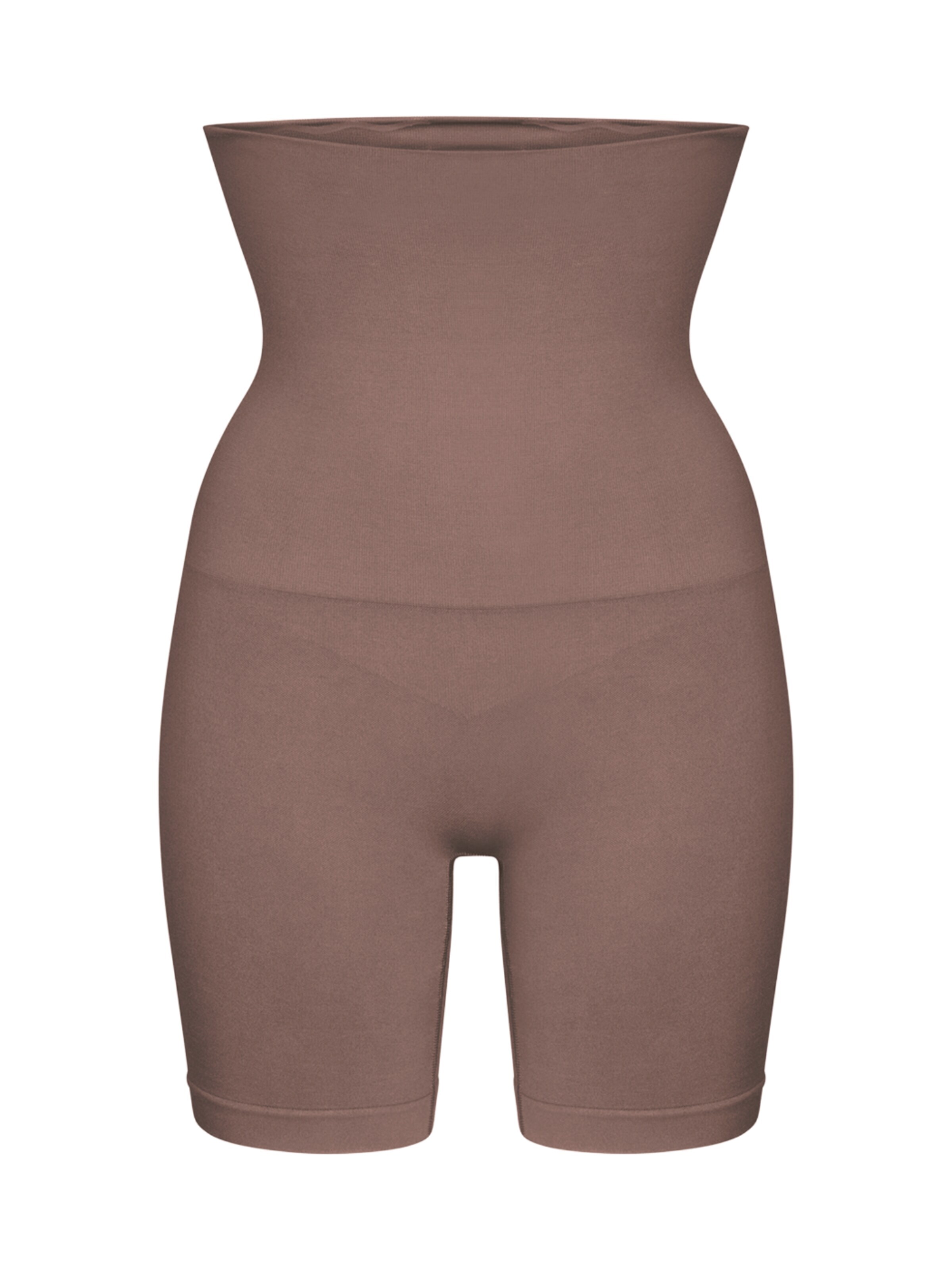 cfab (formerly creamy fabrics) Shapingbyxa 'High Waisted Shaping Shorts' i brun: framsida