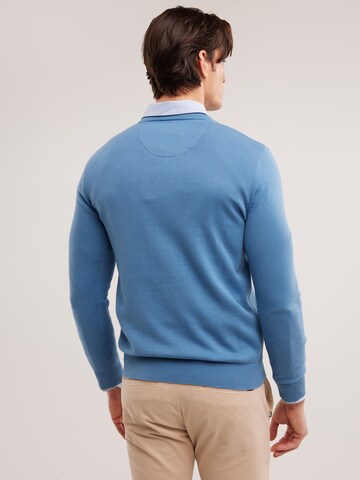 BIG STAR Sweater 'BASILIAN' in Blue