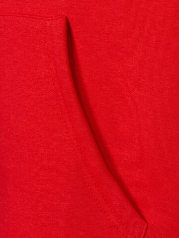 Koyumi Sweatshirt 'Oversize Hoodie mit hohem Kragen – Schwerer 3-Faden Stoff - Break your Neck' in Red
