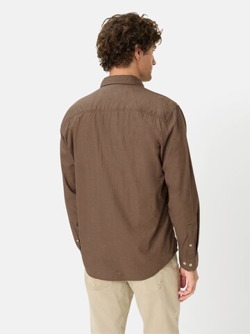 CAMEL ACTIVE Regular fit Button Up Shirt in Brown