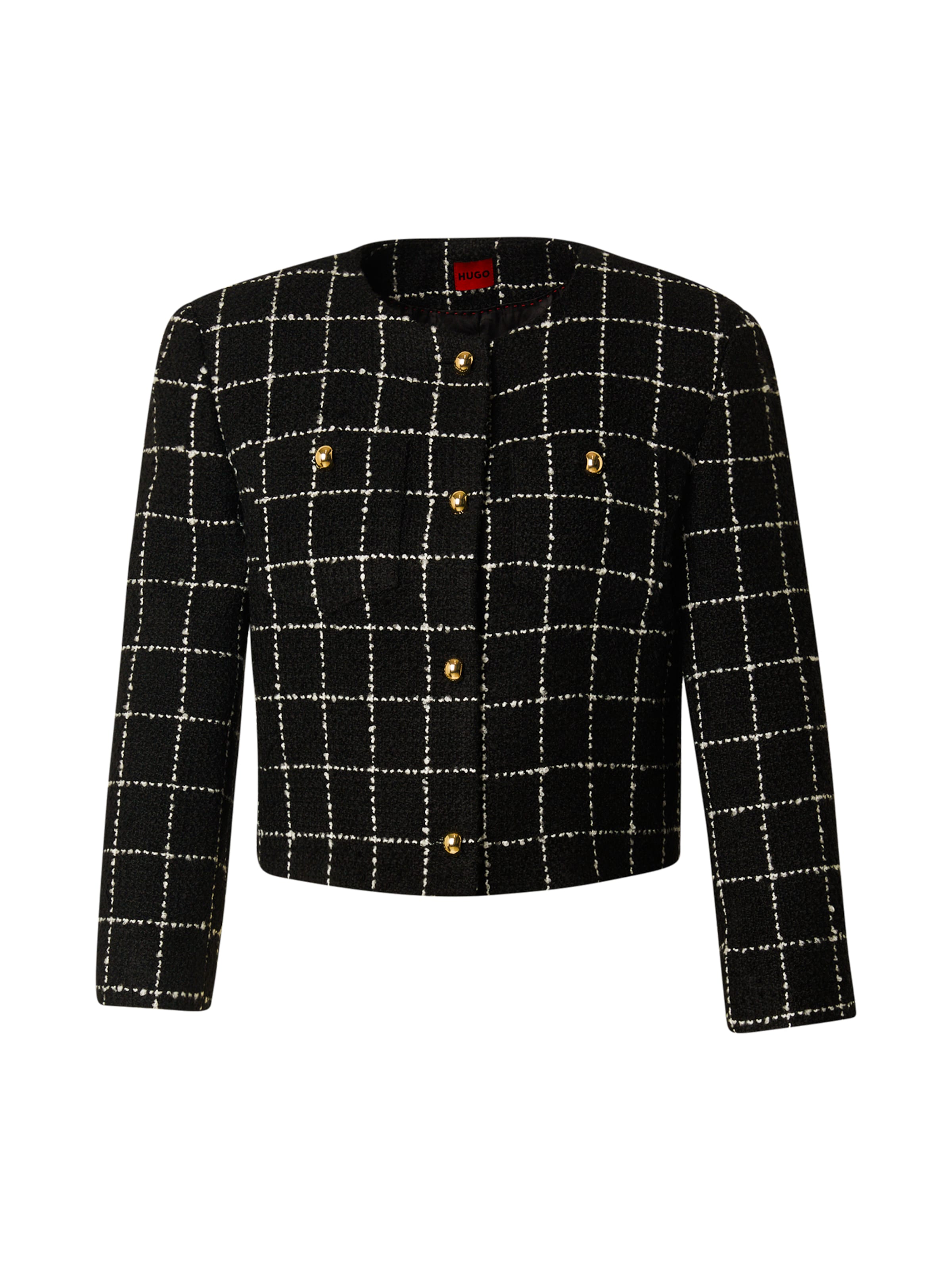 HUGO Overgangsjakke 'Adini-1' i sort: forside