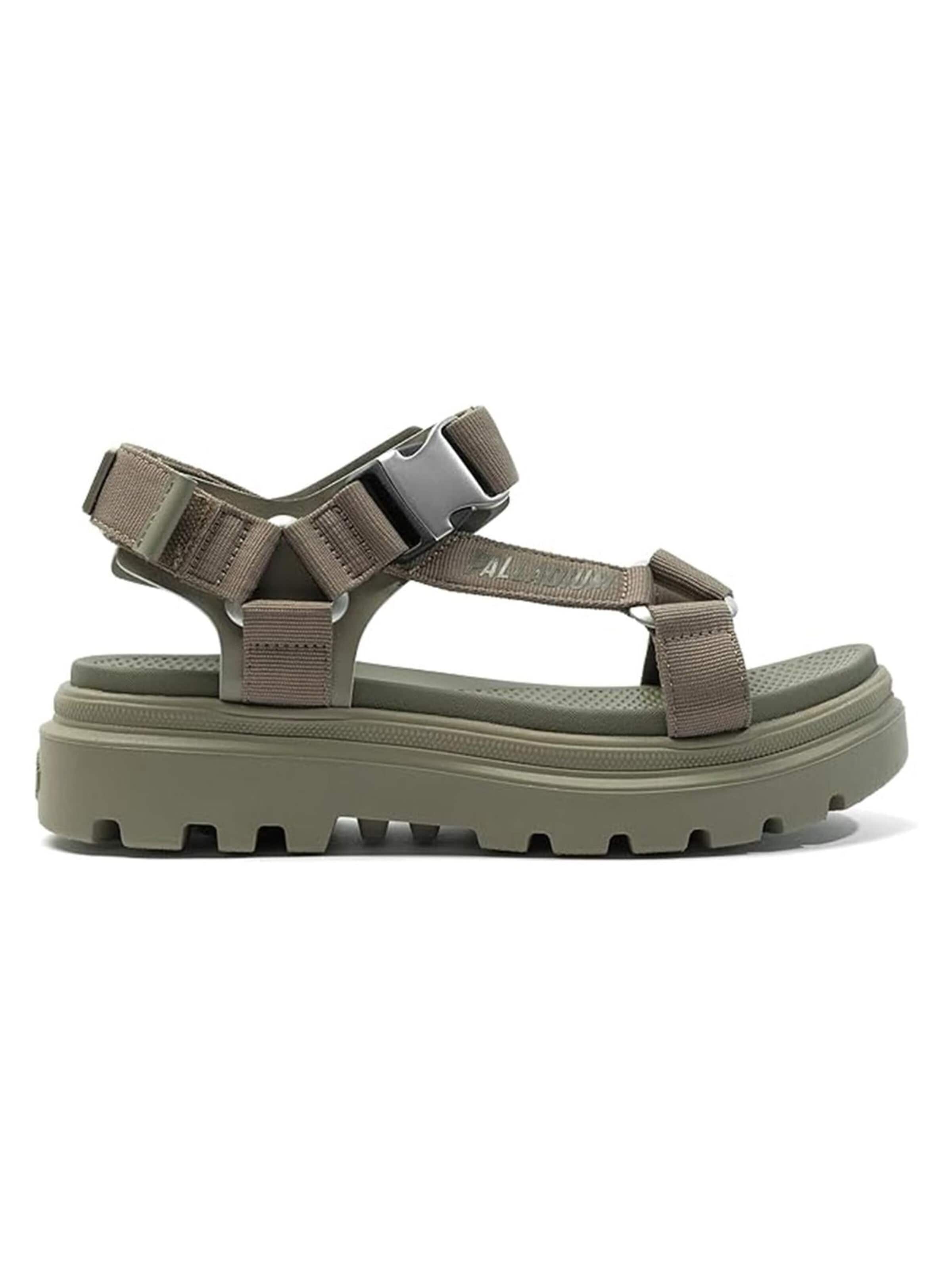 Palladium Sandały 'PALLACRUISE STRAP DUSKY GREEN' w kolorze zielony: przód