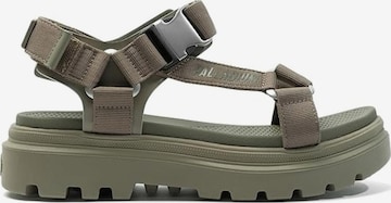 Palladium Sandaler 'PALLACRUISE STRAP DUSKY GREEN' i grøn: forside