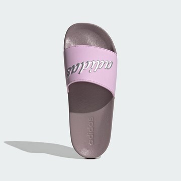 ADIDAS SPORTSWEAR Beach & Pool Shoes 'ADILETTE SHOWER' in Purple