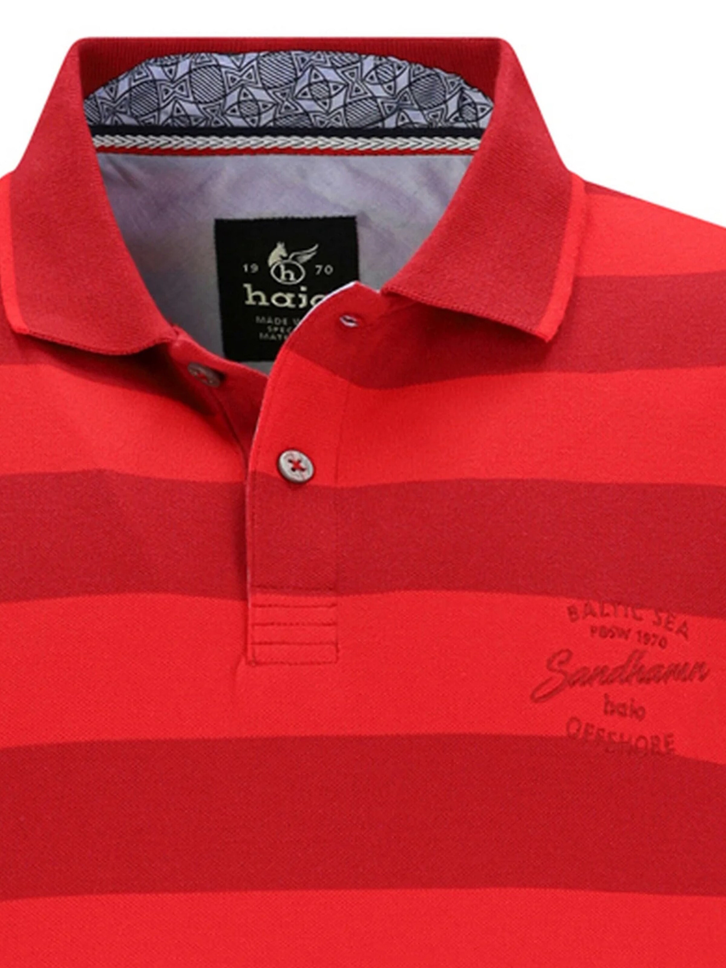 HAJO Shirt 'Stay Fresh' in Rood