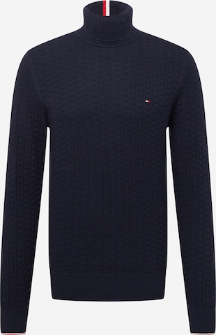 Pull-over TOMMY HILFIGER en bleu : devant