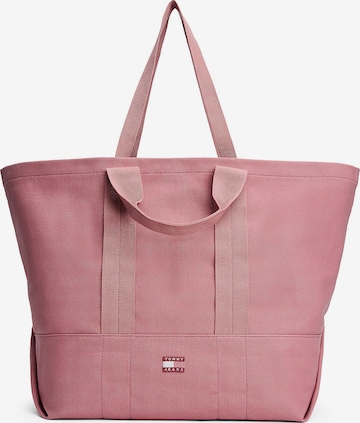 Cabas Tommy Jeans en rose : devant