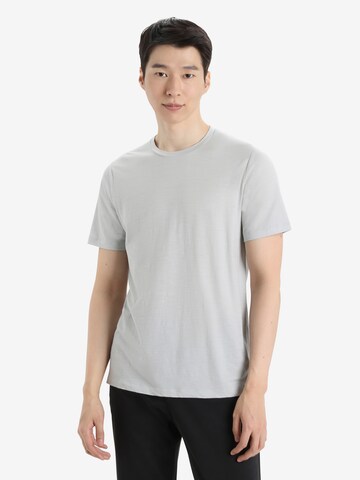 T-Shirt fonctionnel 'Tech Lite II' ICEBREAKER en gris : devant