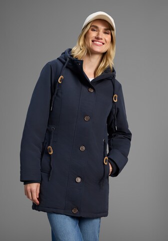 KangaROOS Winterparka in Blau: Vorderseite