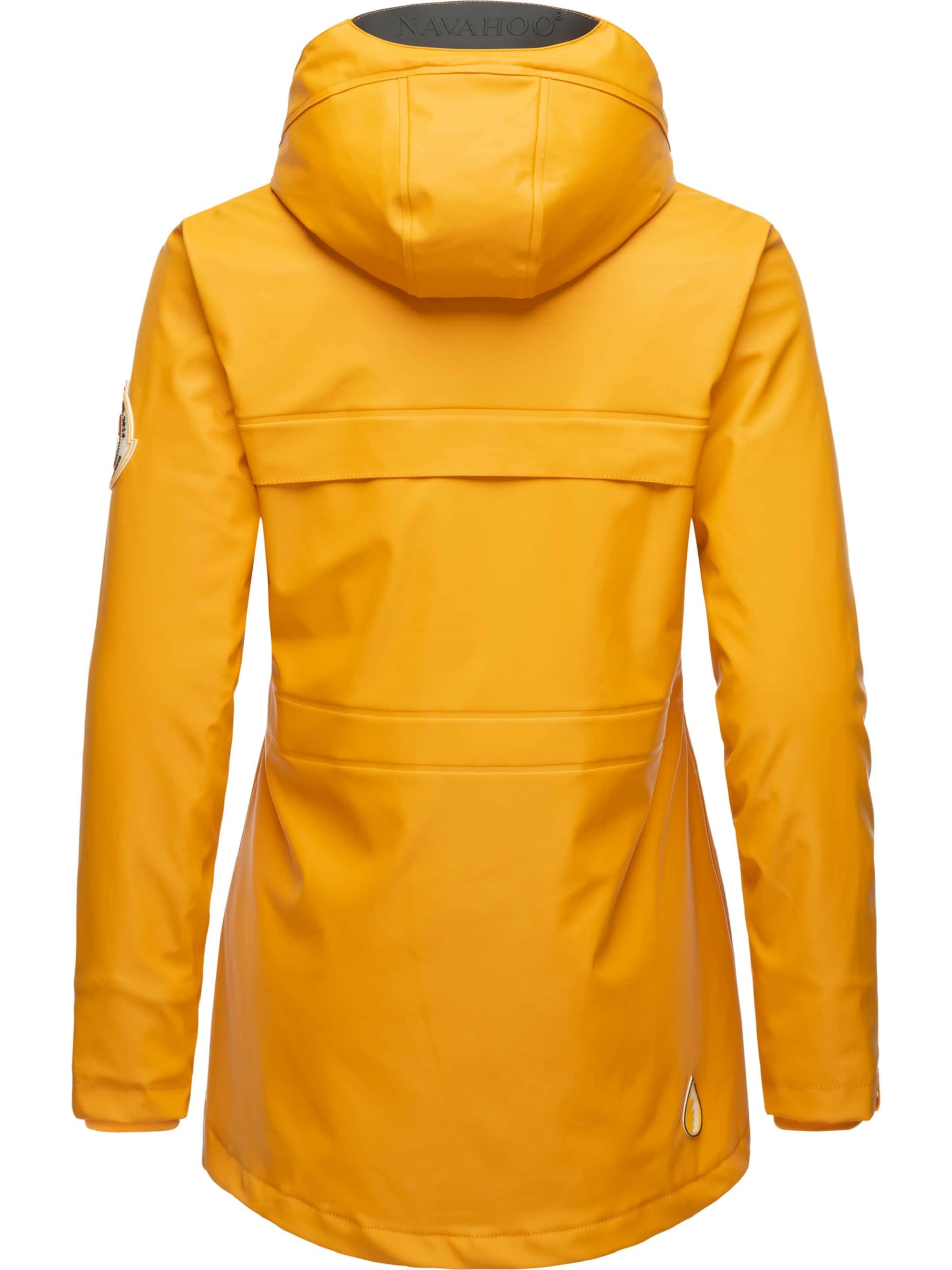 Giacca funzionale 'Ocean Heart' di NAVAHOO in giallo