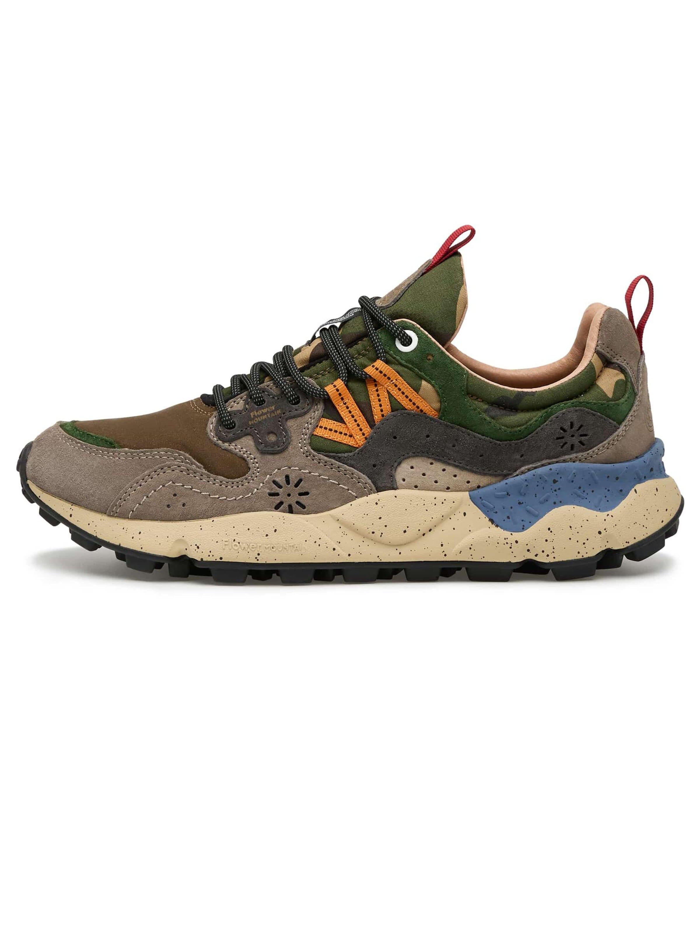 Flower Mountain Sneaker low 'YAMANO 3 MAN'‌‌‌‌‌‌‌ in Grau: Vorderseite