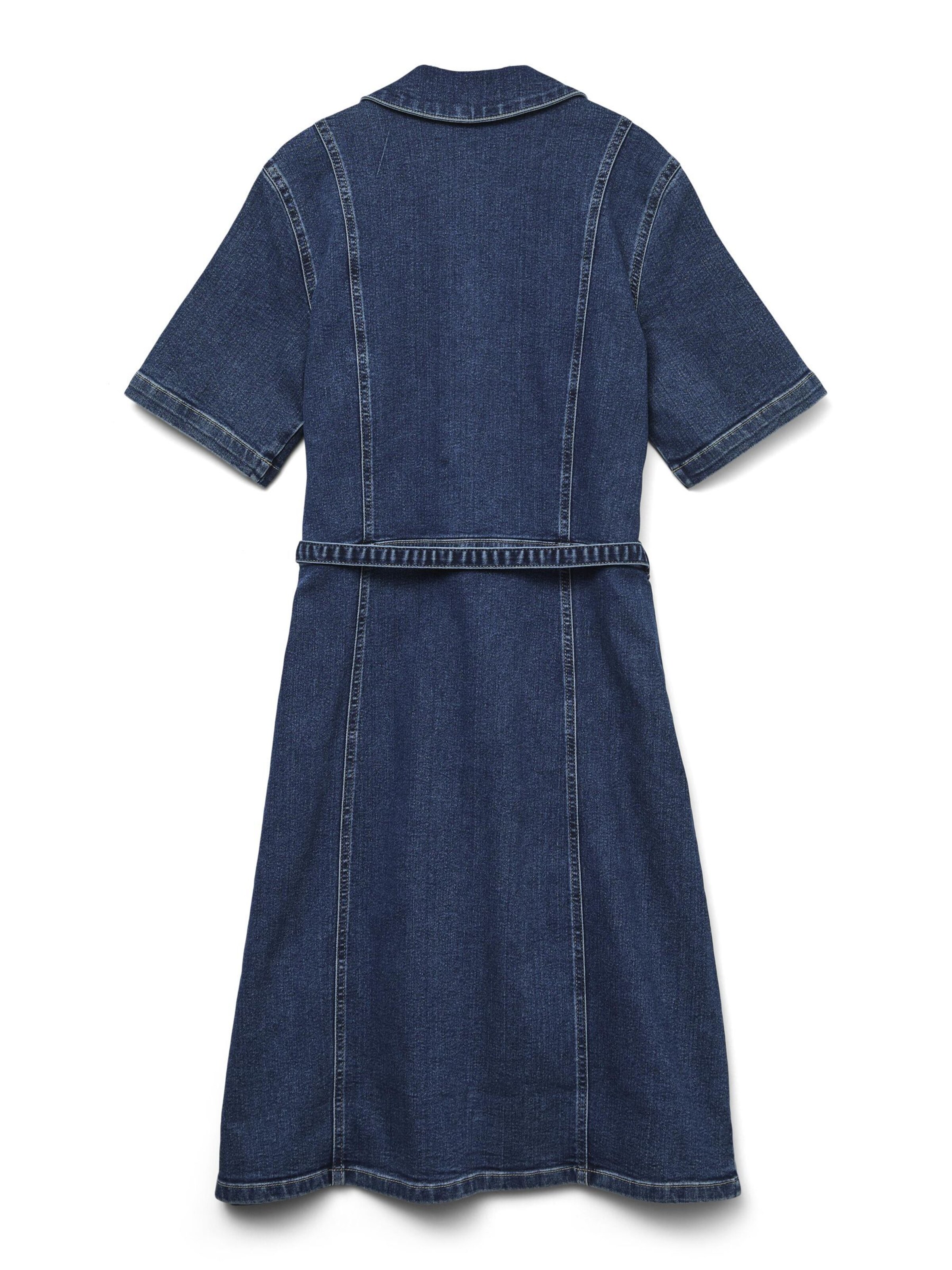 Robe-chemise 'VMAdaya' VERO MODA en bleu