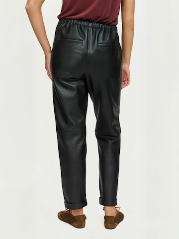 Soft Rebels - regular Pantalón ' SRNylah ' en negro: atrás