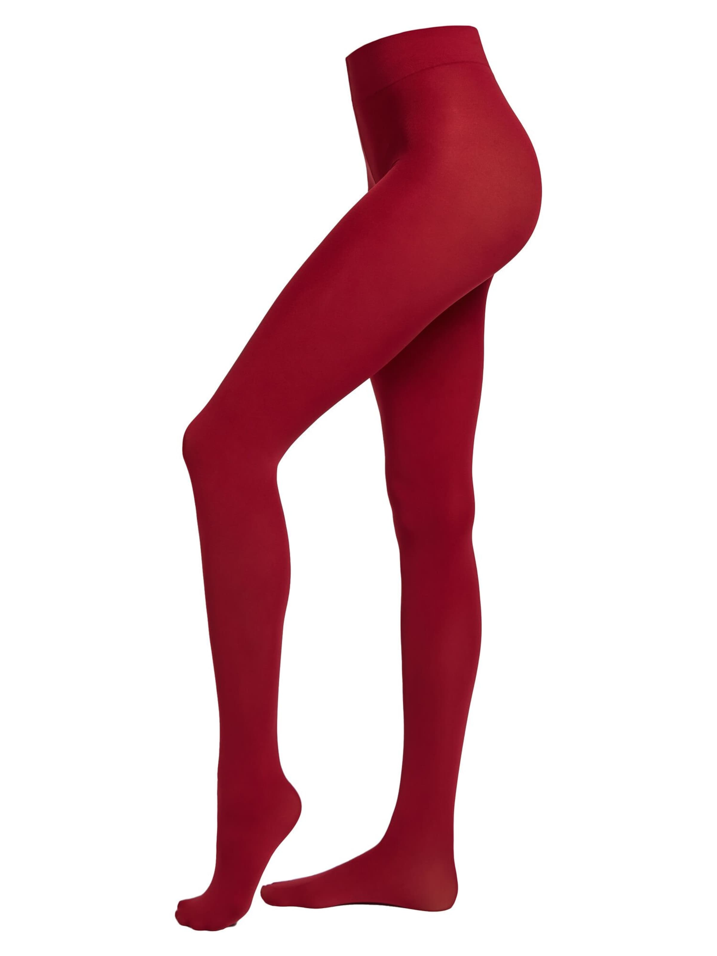 CALZEDONIA Tights 'Soft Comfort' in Red: front