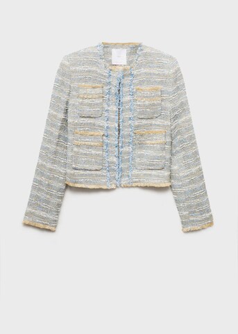 MANGO Between-Season Jacket 'Salt' in Blue: front