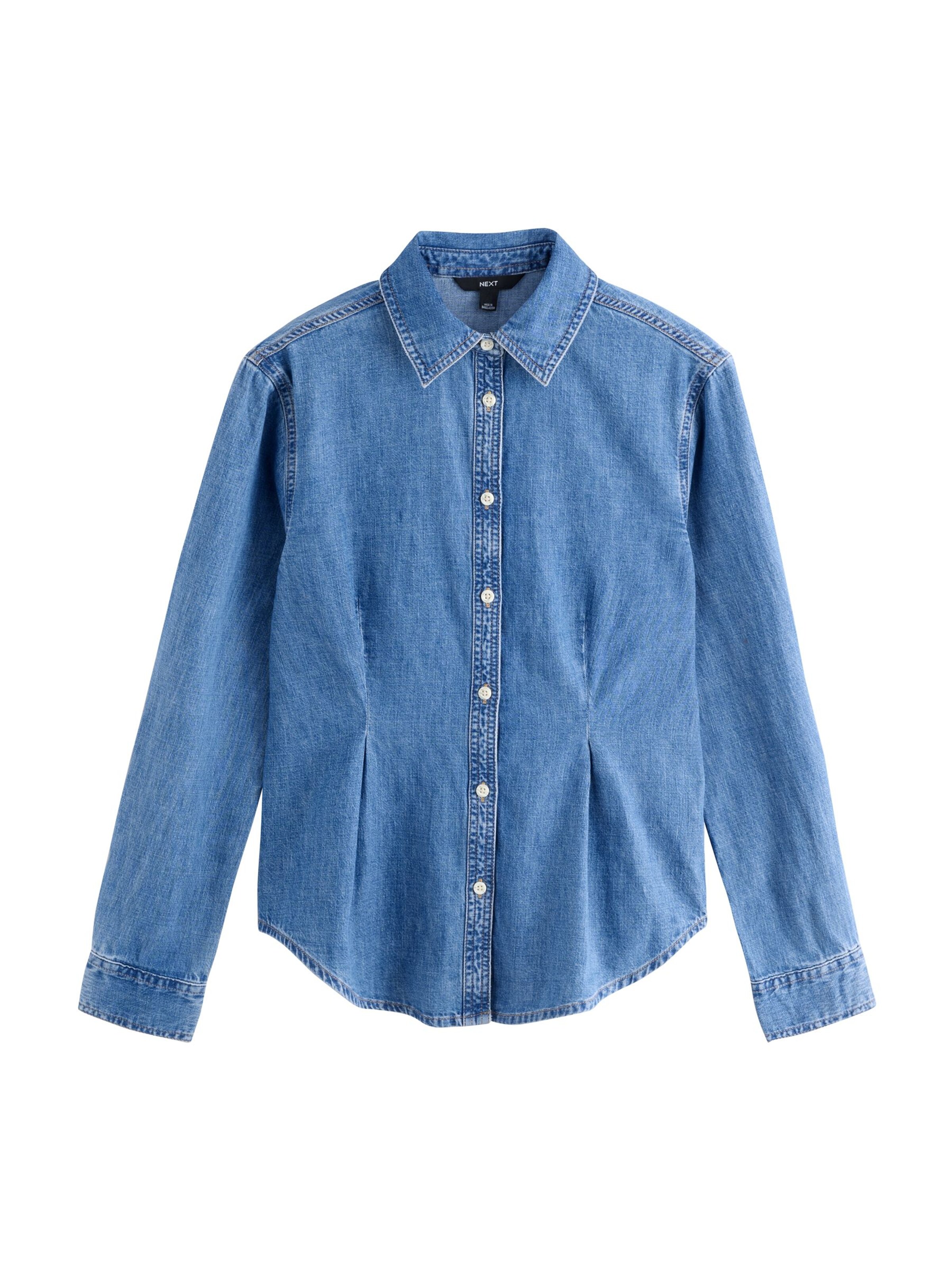 Next Блуза в синьо: отпред