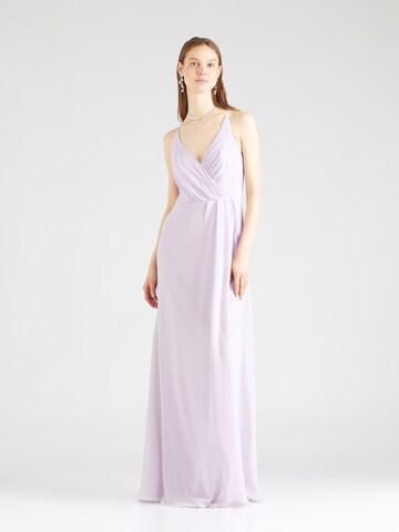 STAR NIGHT Evening Dress in Purple: front