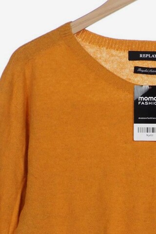 REPLAY Pullover L in Orange
