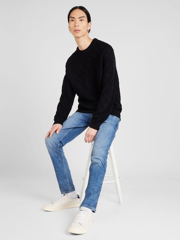 BOSS Black Sweater 'Palao' in Black