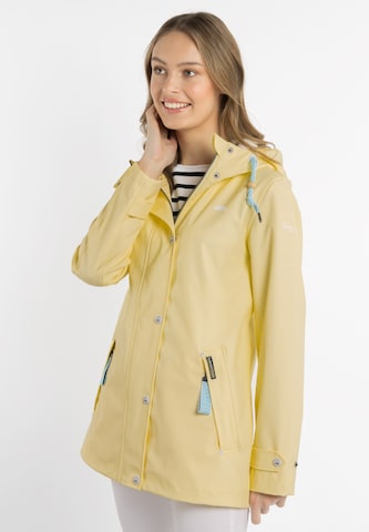 Schmuddelwedda Toiminnallinen takki värissä keltainen: edessä