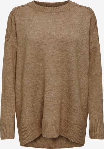 ONLY Sweater 'EMILIA' in Brown: front