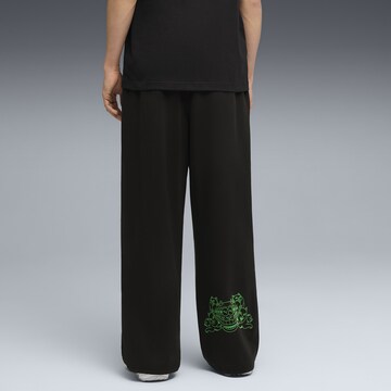 PUMA Wide leg Broek 'Puma x Ripndip' in Zwart