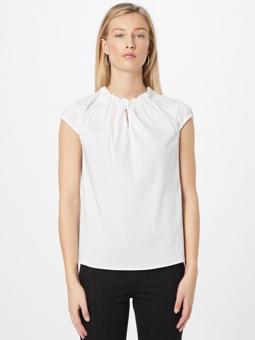 COMMA Blouse in Wit: voorkant