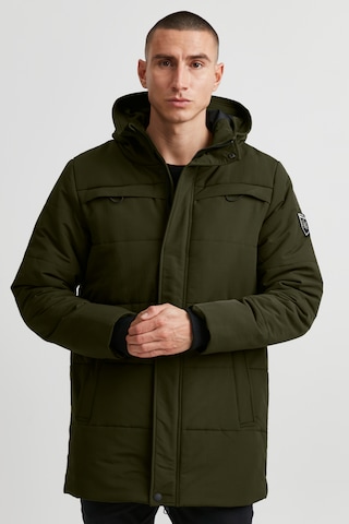 11 Project Winter Parka 'Braga' in Green: front