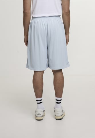 Karl Kani Wide Leg Shorts 'Insignia Shadow' in Blau