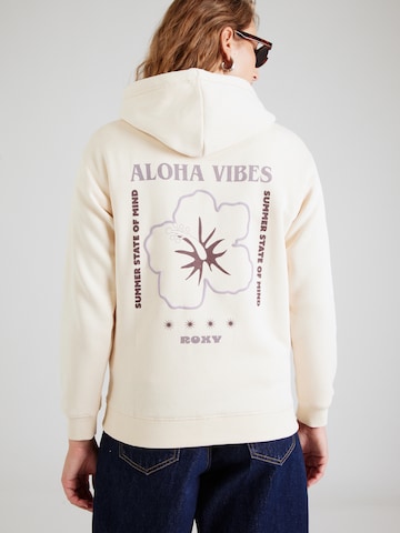 ROXY Sweatshirt 'SURF' in Beige: voorkant