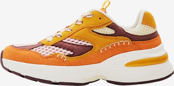 Desigual Låg sneaker 'Split' i orange: framsida