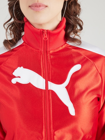 PUMA Jakna za trening 'Future T7' | rdeča barva