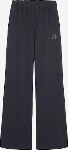 Marc O'Polo Pyjamabroek ' Heavy Jersey ' in Blauw: voorkant