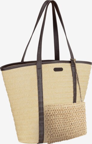 Sac de plage ' Makati ' Janice en beige