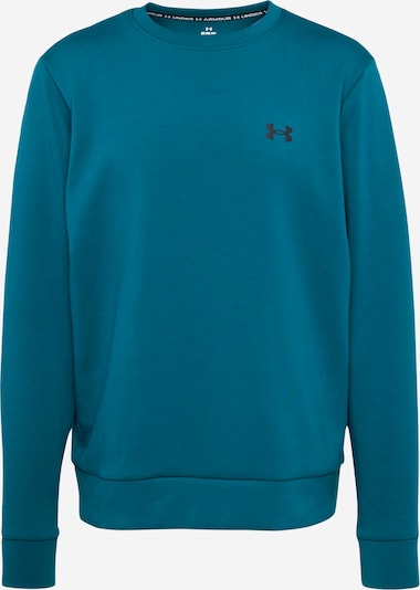 UNDER ARMOUR Sweatshirt de desporto 'Unstoppable' em petróleo / preto, Vista do produto