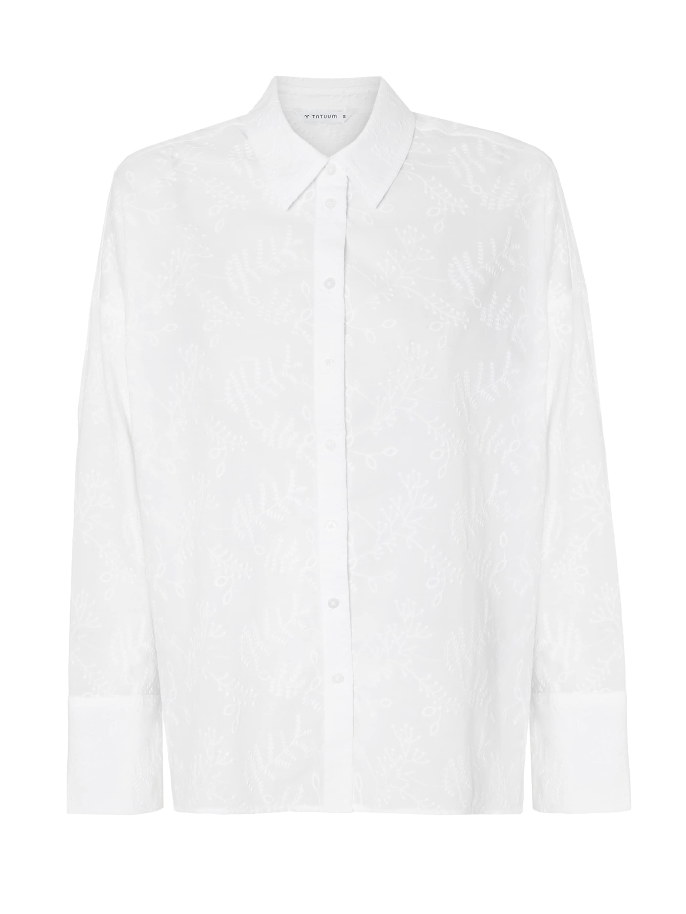 TATUUM Μπλούζα σε λευκό: μπροστά