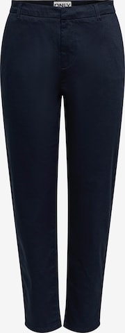 mėlyna ONLY Standartinis „Chino“ stiliaus kelnės 'ONLMISSOURI': priekis