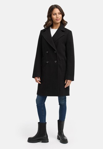 Cappotto di mezza stagione 'Frostjuwel 14' di NAVAHOO in nero: frontale