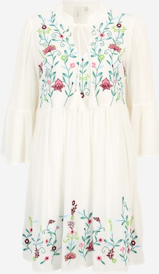 Y.A.S Petite Kleid 'CHELLA' in hellblau / smaragd / rosa / weiß, Produktansicht